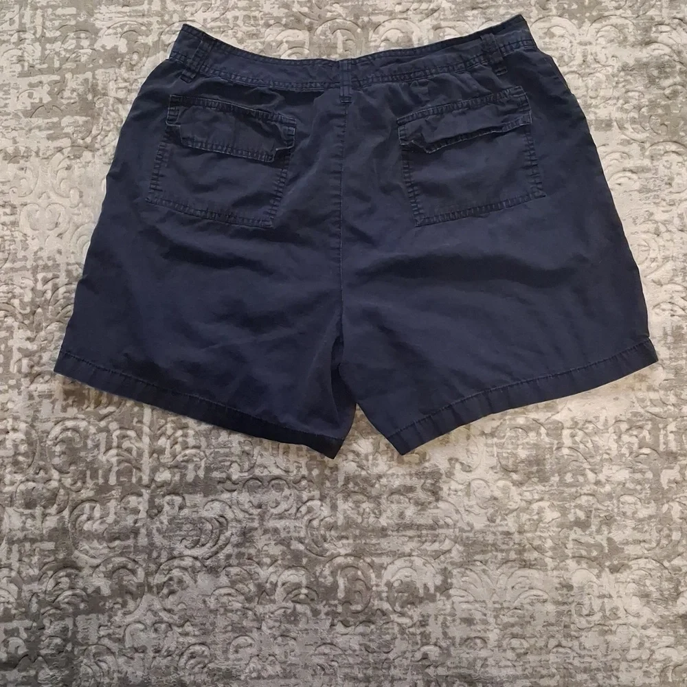 Jamaica Bay | Cotton Navy Shorts Size 14